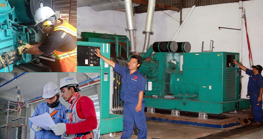 genset bawah 2